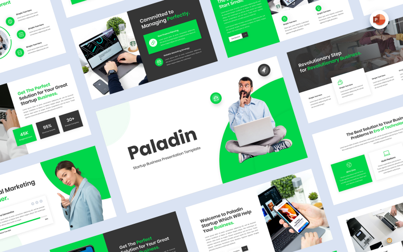 Paladin - 创业公司 PowerPoint 模板