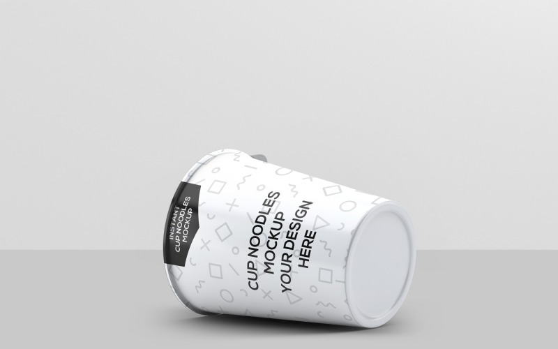 Coppa del cibo - Mockup di tazza del cibo istantaneo 6