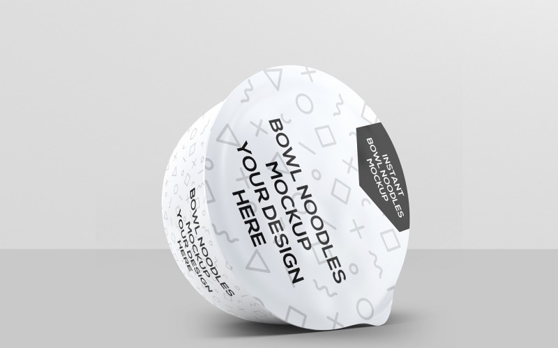 Food Bowl Instant Food Bowl Mockup 2 TemplateMonster