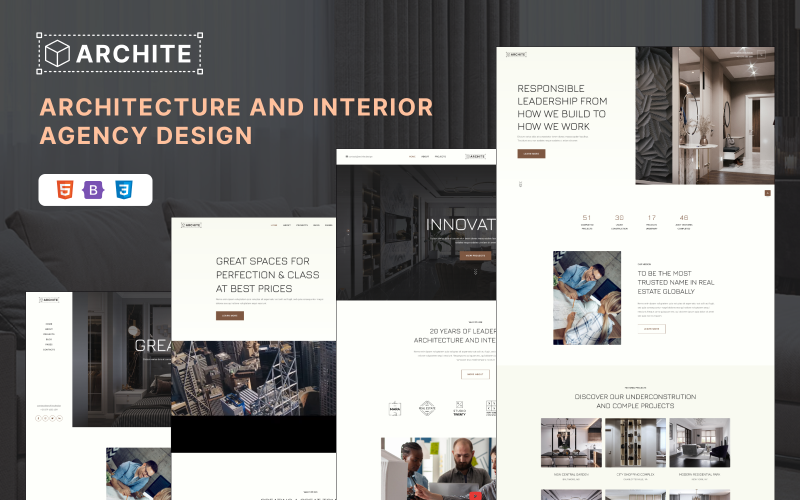 Interior Design Responsive Website Template - TemplateMonster