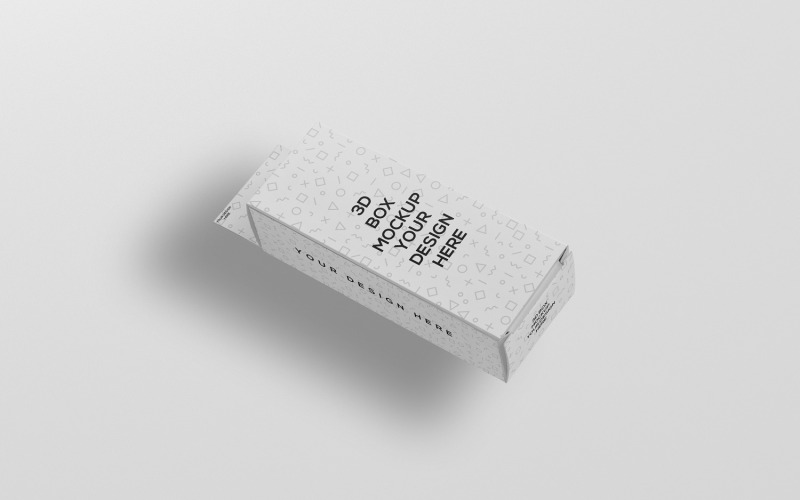 Askı Mockup'lı Orta Boy Dikdörtgen Kutu 4