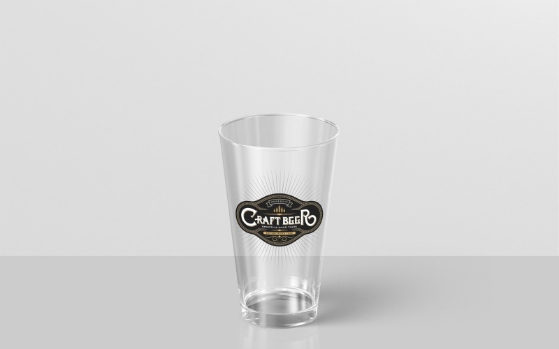Realistische Bierglas-Attrappe