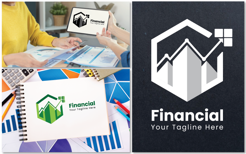Finance Logo Design Template