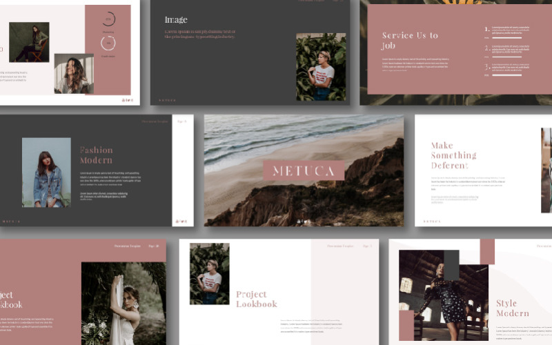 Metuca Keynote prezentációs sablon