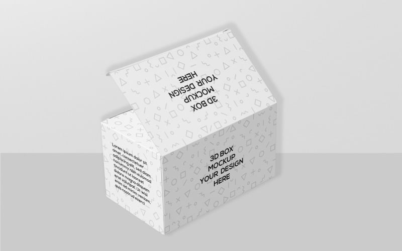 Paper Round Cake Box Packaging Mockup - MasterBundles