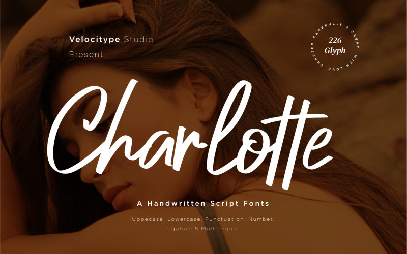 Charlotte - Fuentes manuscritas Script
