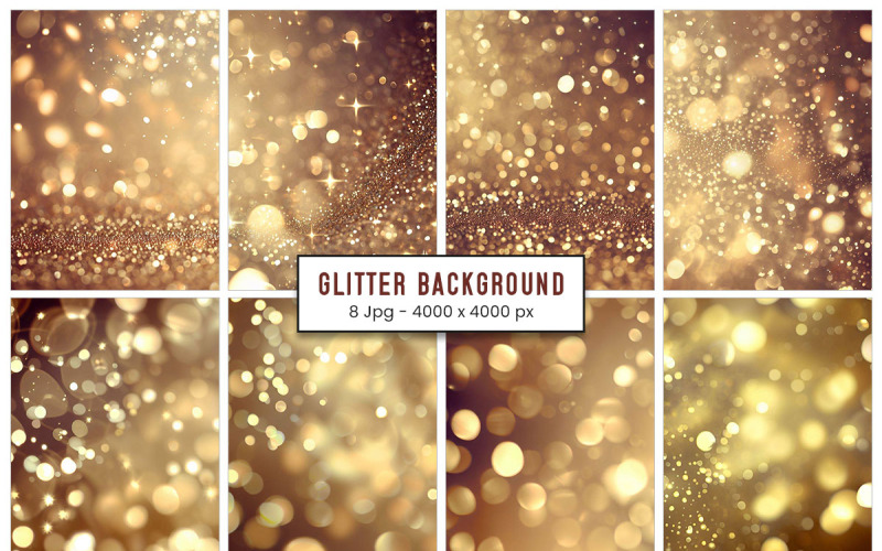 Textura de fondo de efecto de brillo dorado, luces Bokeh brillan textura de brillo dorado