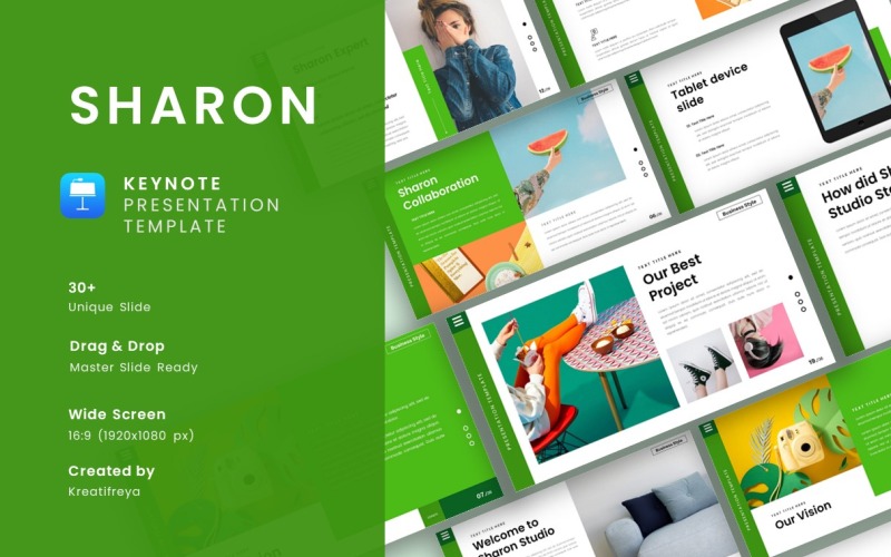 Sharon – Keynote-Präsentation zum Thema Corporate Business