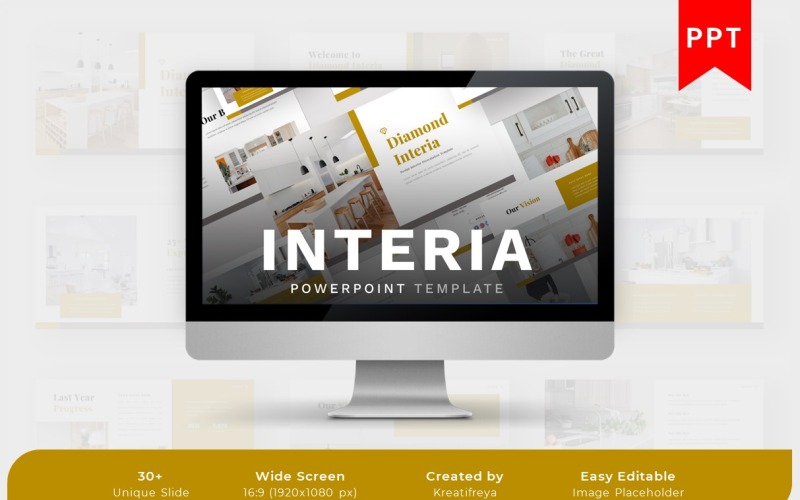 Interia - İş PowerPoint sunum şablonları