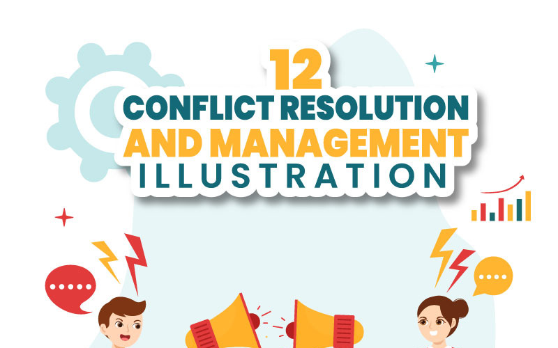 12 Konfliktlösning och hantering Illustration