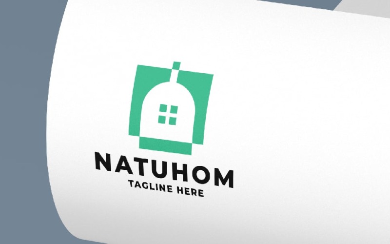 Modello di logo Nature Home Building Pro