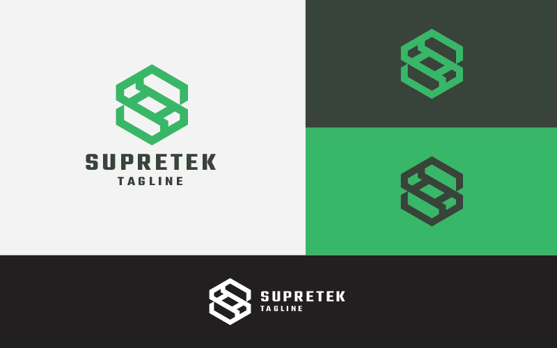 Supretek Letter S Professional Logo