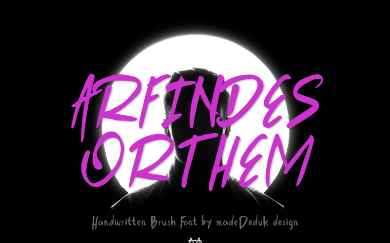 Arfindes Orthem - Script Font