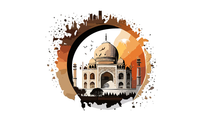 Burke Reuben Art India Vector