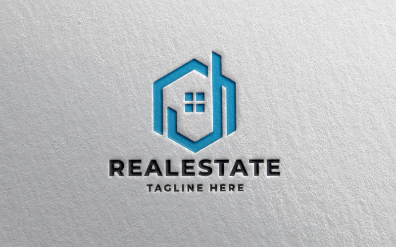 Modelo de Logo Pro de Venda de Edifício Imobiliário