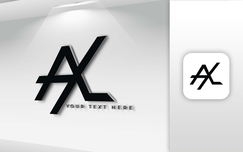 AXL Name Letter Logo Design - Identity Brand