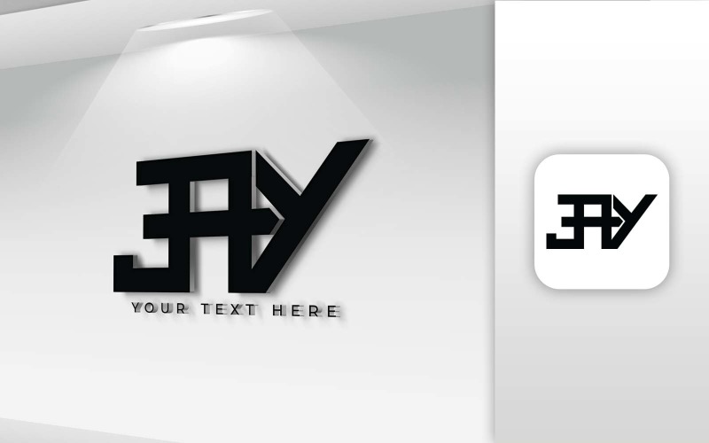 Дизайн логотипа JAY Name Letter - Фирменный стиль