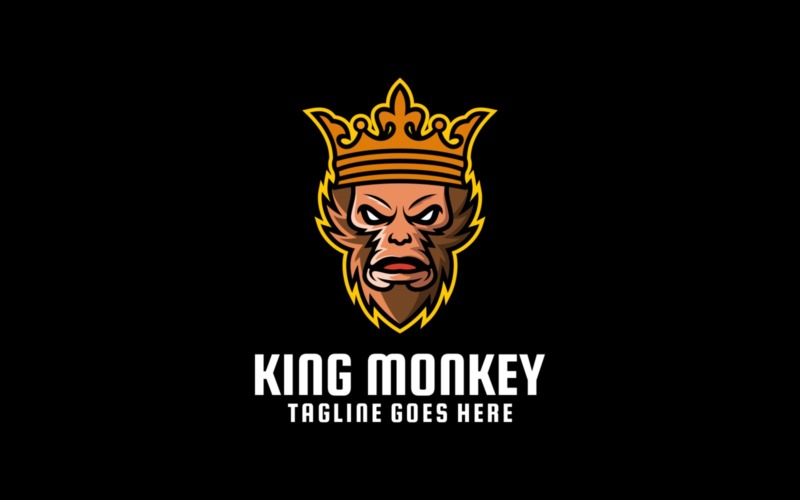 Logo King Monkey E-Sport i Sport
