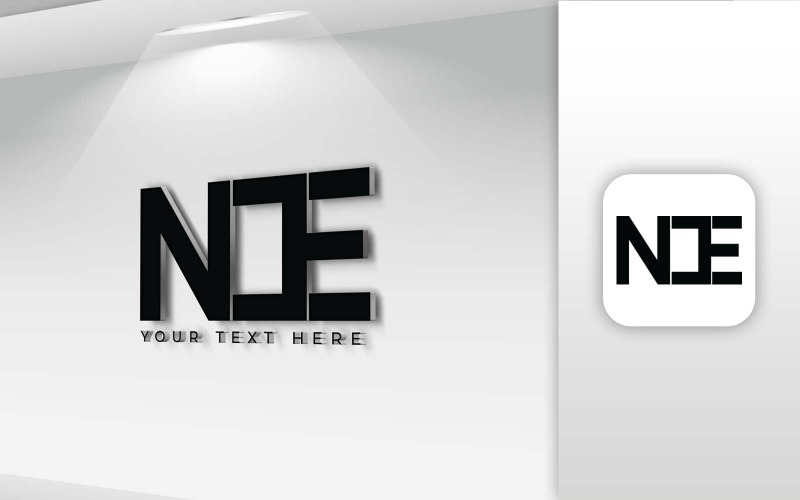 NOE Nom Lettre Logo Design - Identité de Marque