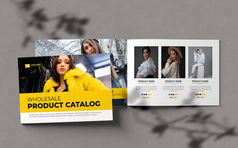 Landscape Wholesale Catalog Template - TemplateMonster