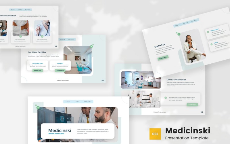 Medicinski — Medical Google Slides Mall