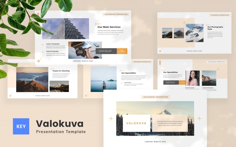 Valokuva – Fotografie-Keynote-Vorlage