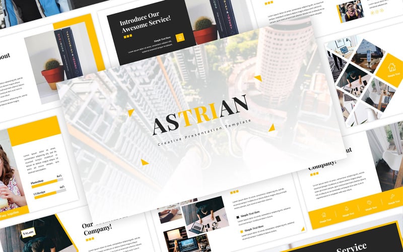 Astrian - Творчі Google Презентації