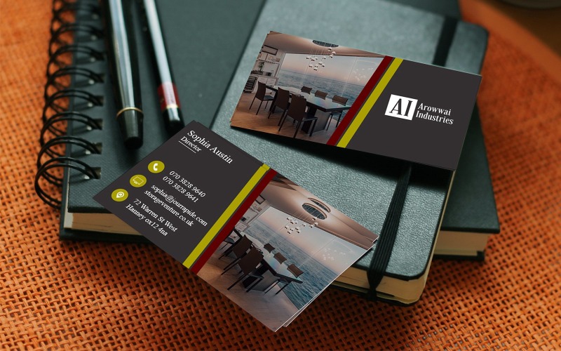 Fully Editable Business Card - Visiting Card