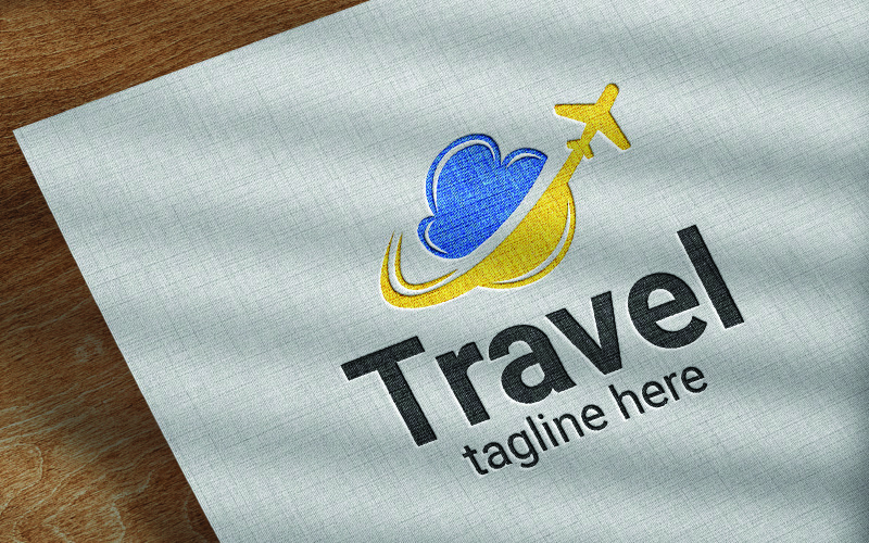 Cestovní obchodní šablona návrhu vektorové Logo