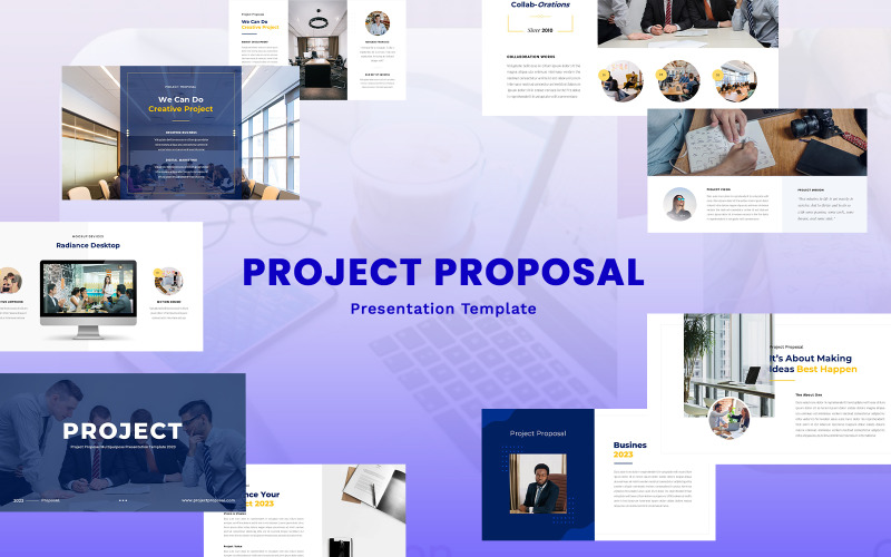 Projectvoorstel 2023 Powerpoint-sjablonen