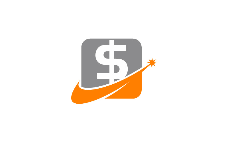 Progettazione del modello di logo della soluzione aziendale