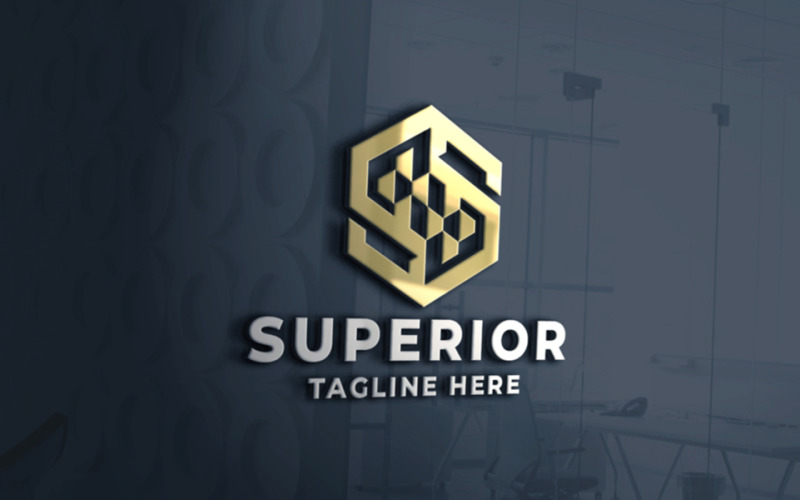 Шаблон логотипу Superior Letter S Pro