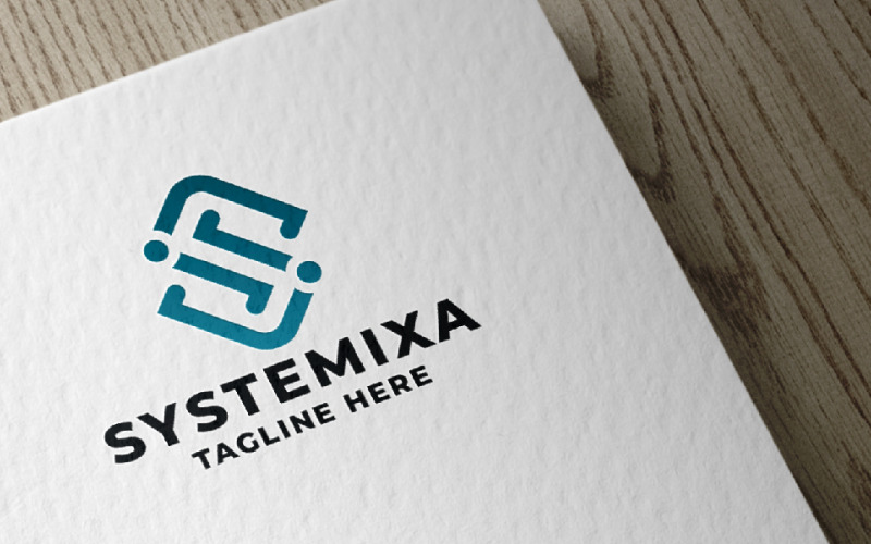 Szablon Logo Litery S Pro Systemixa