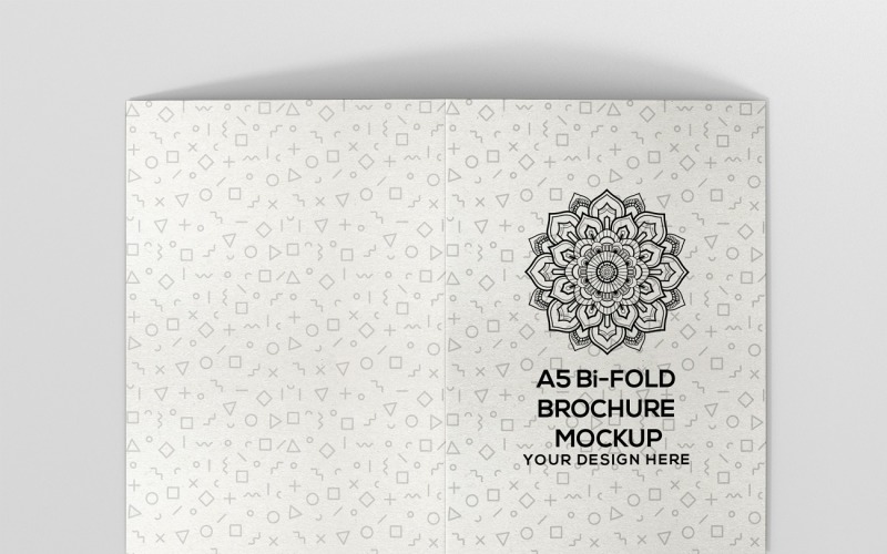 Brochure - A5 Bi-Fold Brochure Mockup 8