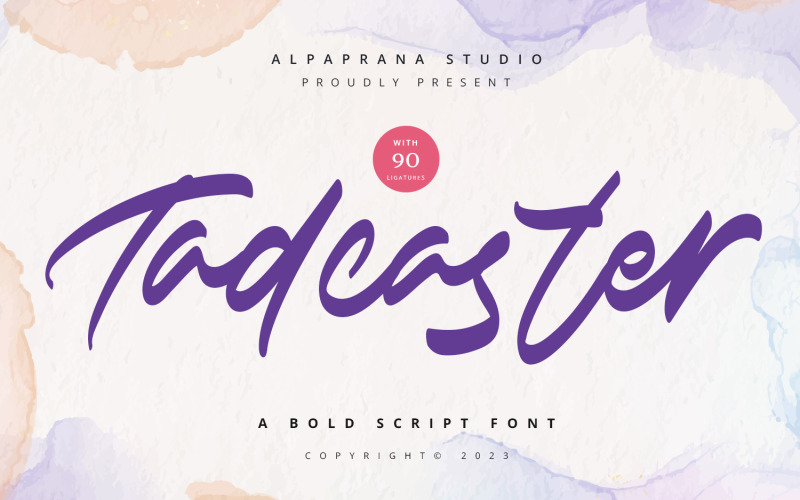 Tadcaster - шрифт Bold Script