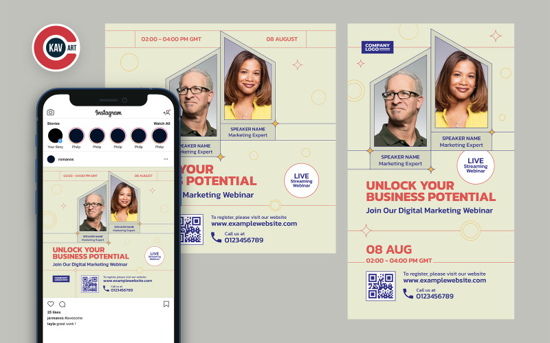 Banner de seminario web de marketing digital - 00015