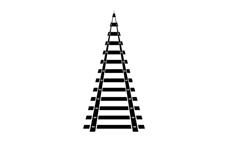 Création de logo vectoriel de voies ferrées v8