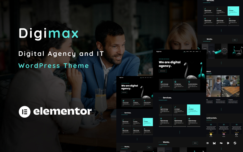 Digimax - Agência Digital e Solução de TI Tema WordPress