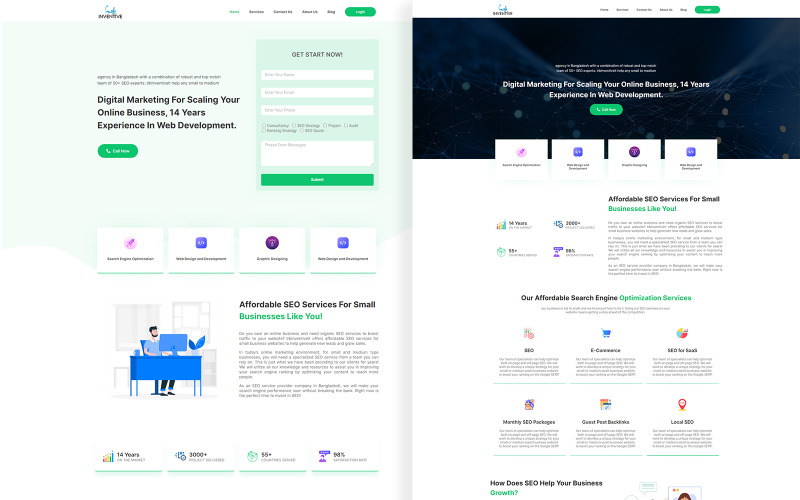 lrbinventiveit - WordPress-thema voor SEO en digitaal marketingbureau