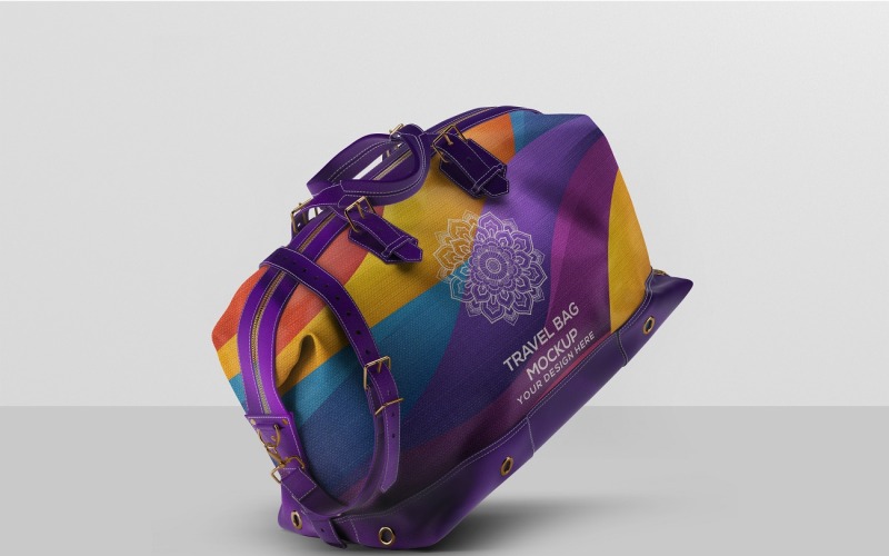 Resväska - Travel Bag Mockup 6