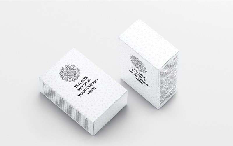 Kutu Ambalaj - Çay Kutusu Ambalaj Maketi 2
