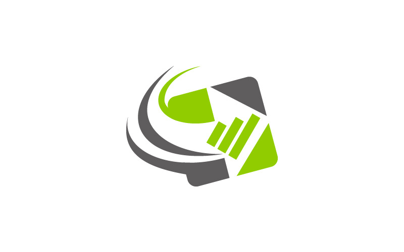 Obchodní úspěch služby logo šablony návrhu abstraktní