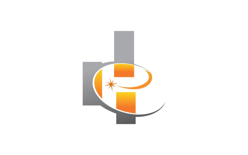 Modelo de design de logotipo de soluções de negócios