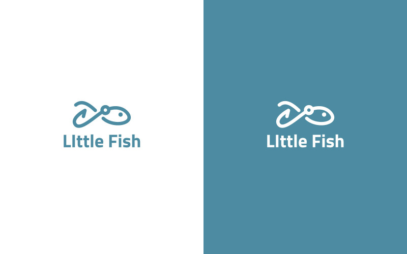 Modelo de Design de Logotipo Peixinho