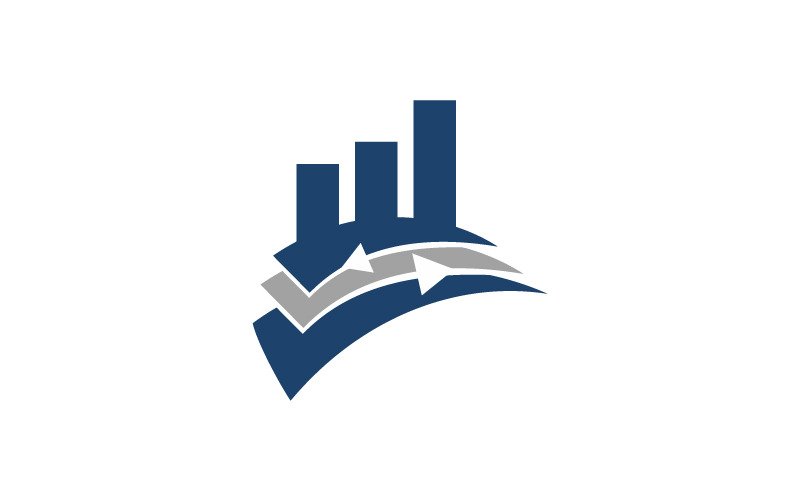 Modelo de logotipo de transferência de dados comerciais