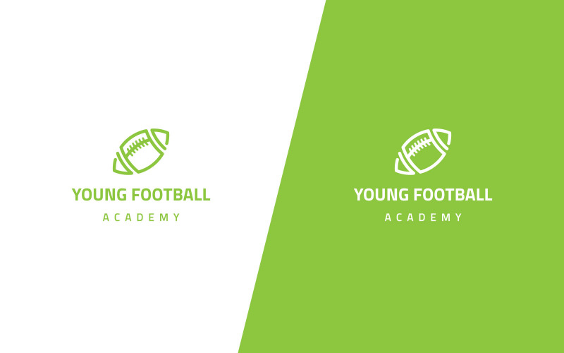 Шаблон логотипу Young Foodball Academy