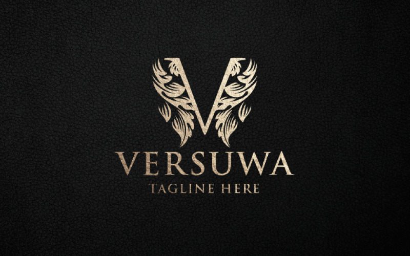 Versuwa Letter V Pro logotypmall