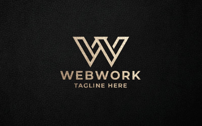 Web Work Pro-Logo-Vorlage