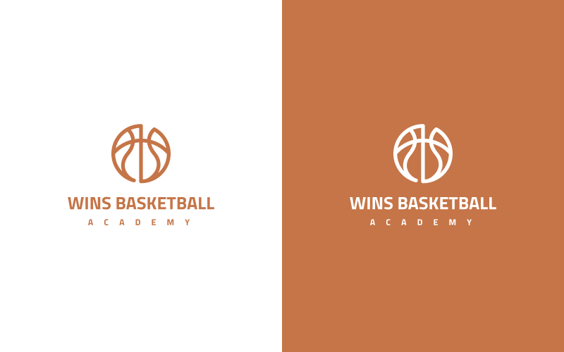 Zwycięstwa Szablon Logo Akademii Koszykówki