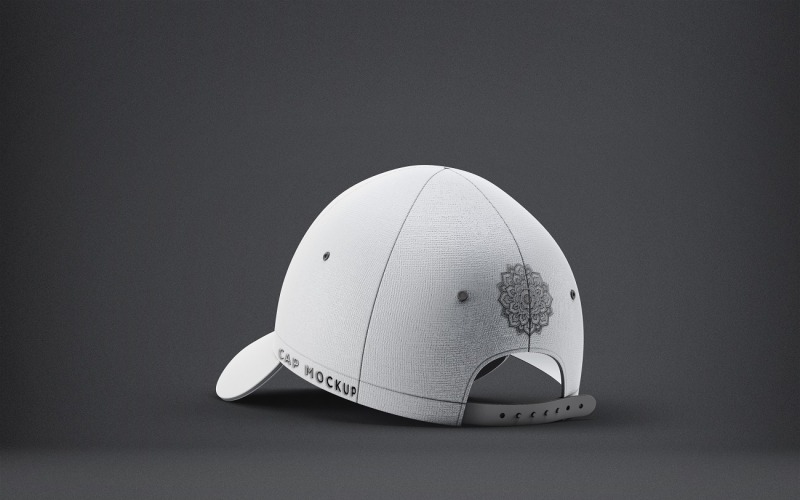 Beyzbol Şapkası - Snapback Beyzbol Şapkası Maketi 4